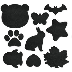 Buer Homie Repair Patches, 9 Pieces self-Adhesive Leather Wear-Resistant Stickers