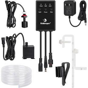 Auto Top Off System Refilling System with Float Ball Sensor,Fish Tank Sump Water Filler Refiller Automatic Water Change for Aquarium Fish Tank Swimming Pool Saltwater Freshwater