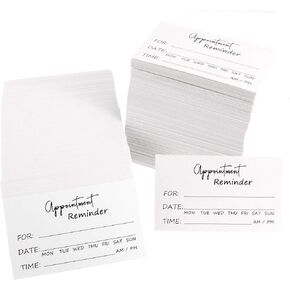 RXBC2011 500pcs Appointment Reminder Cards