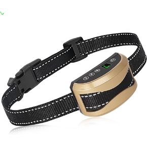 Bark Collar, BXQ Dog Bark Collar for Small Medium Large Dogs with 4 Training Modes and 7 Level Sensitivity Adjustable, BXQ Rechargeable Bark Collar No Shock for Dogs with Beep Vibration Shock