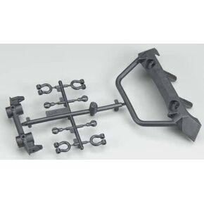 AX80125 Axial Racing RC Poison Spyder JK Brawler Lite Front Bumper Set Fits: AXIAL SCX10 II New 1/10 Scale Rock cralwer Truck 4x4 6x6 Cars