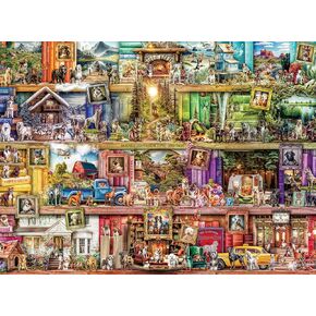 Buffalo Games - Aimee Stewart - The Library of Dogs - 1000 Piece Jigsaw Puzzle for Adults -Challenging Puzzle Perfect for Game Nights - Finished Size is 26.75 x 19.75