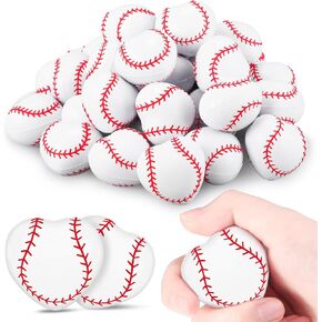 Poen 36 Pcs End of Year Gifts for Students Sports Heart Stress Balls End of Year Balls Gifts Relief Toys for Kids School Classroom(Basketball)