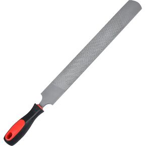 Horseshoe File 14 Inches, Horse Rasp and File with Handle for Horse Hoofs, Hoof Trimming Tool for Repairing Horse Goat Pig Hooves