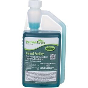 ProVetLogic Animal Facility Disinfectant Cleaner & Deodorizer (Concentrated) - 32oz AcuPro Bottle