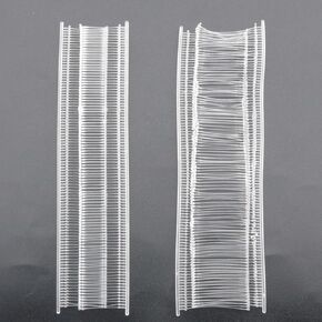DGBRSM 400PCS White Micro Fasteners Quick Clothing Fixer Micro Fasteners Mini Quick Stitch Sewing Gun Clothes Sewing Quilting Hemming