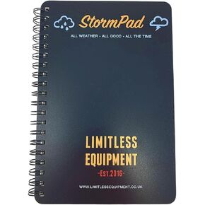 StormPad - 90 page waterproof, weatherproof notebook/spiral notepad for outdoor use.