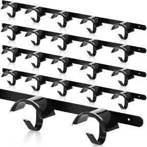 Zonon Horse Tack Bridle Hooks Metal Horse Bridle Rack Stall Hanger for Tack Harness Storage Stall Fence Barn Supplies