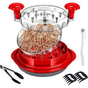 Premium Chicken Shredder – Effortless Shredding Tool for Tender, Shredded Chicken, Pulled Pork, Meat, and More – Easy-to-Use Manual Shredder for Fast Meal Prep, Blue