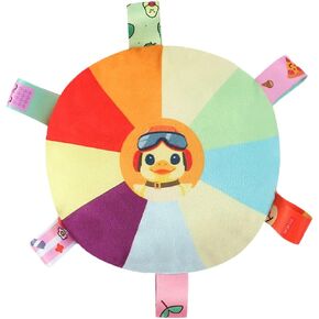 Dog Plush Sound Frisbee Toys with Internal Clock to Attract The Attention of Dogs, Dog Frisbee for Aggressive chew Dog Frisbee Toys,Frisbee Dog Toys
