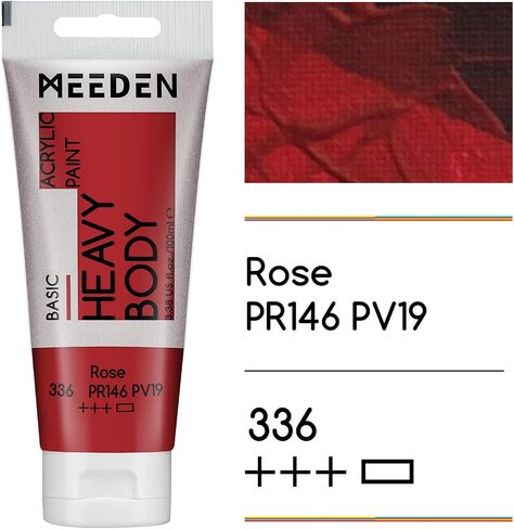 MEEDEN Titanium White Acrylic Paint: Pack of 2 Heavy Body Acrylic Paints (100ml/3.38oz x 2 Tubes) in Saudi Arabia
