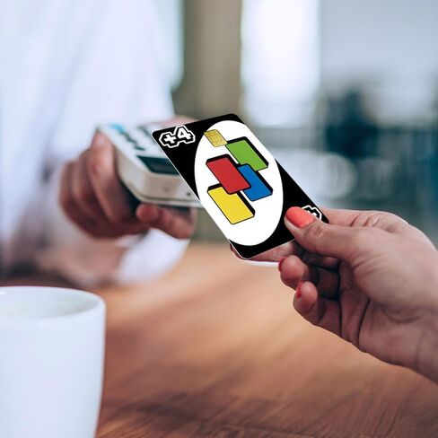 2Pcs Reverse Credit Card Skin in Red Green And 1Pcs +4 Credit Card Sticker to use as Credit Card Skin - Debit Card Sticker for use as Debit Card Skin - Card Stickers for Debit Cards - Debit Card Cover in Kuwait