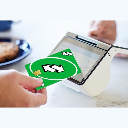 2Pcs Reverse Credit Card Skin in Red Green And 1Pcs +4 Credit Card Sticker to use as Credit Card Skin - Debit Card Sticker for use as Debit Card Skin - Card Stickers for Debit Cards - Debit Card Cover in Kuwait