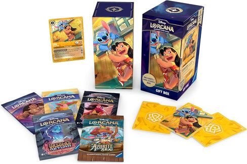 Ravensburger Disney Lorcana TCG: مجموعة هدايا جزيرة Archazia التي تضم Lilo - Escape Artist | عمل ديزني الأصلي | الأعمار 8+ in Saudi Arabia