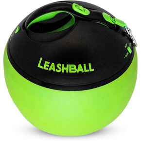 Leashball 4-in-1 Portable Dog Product - Retractable Dog Leash, Anchor, Water & Food Bowl - Dog Essentials, Travel Accessories, Dog Tether for Yard, Dog Walking & Beach Gear, Dog Owner Must Haves