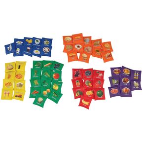 Sportime My Plate Bean Decks ، مجموعة من 60 ، ألوان متنوعة - 1480097 ، 4 × 4 في