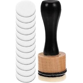 Blending Tool Mini Round Ink Blending Tool Art Supplies for Distressing Blending and More Control of Ink Placement Compact No More Inky Fingers Ink Blending Tool and Versatile Inking Drawing Tools