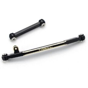 TREAL BRASS STEERING LINCAGES BRASS LINKS SET 10G لـ SCX24 DEADBOLT C10