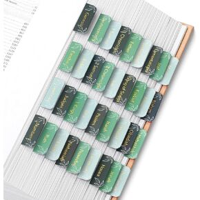 Mr. Pen- Bible Tabs, 75 Tabs, Forest Mist, Gold Foil Embossed Lettering, Laminated Bible Tabs for Women and Men, Bible Tabs for Study Bible Index Tabs, Bible Book Tabs, Bible Labels Tabs