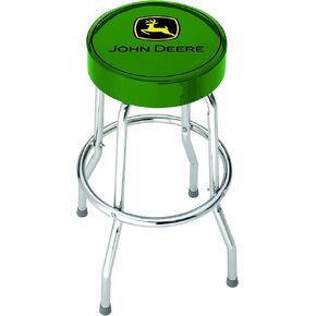 Plasticolor 004767R01 John Deere Garage Stool, 1 Pack , Green