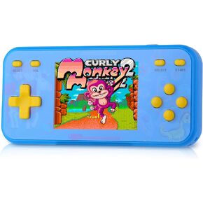 Handheld Game Console for Kids Preloaded 240 Retro Video Games, Portable Gaming Player with Rechargeable Battery 3.0" LCD Screen, Mini Arcade Electronic Toy Gifts for Boys Girls