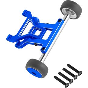 RC Wheelie Bar Produstrates Part for 1/8 Typhon 3S BLX ، 1/10 Kraton Granite Gorgon Vorteks 3S BLX Mega 550 ، Aluminium Stand Up Up ، Navy Blue