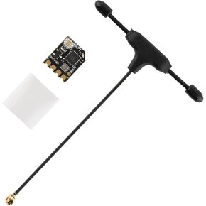 RadioMaster RP1 ELRS FPV Receiver - 2.4ghz ExpressLRS Nano Receiver Drone RX Module with 65mm UFL T Antenna for FPV Drone Tiny Whoop Fixed-Wing RC Plane by Speedybee