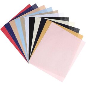 11pcs Cross Stitch Fabric DIY Cross Stitch Aida Cloth Fabric for Embroidery DIY Handmade Art Craft (5.9×5.9in)