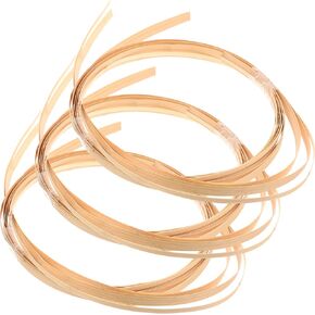 MAGICLULU 3 Rolls of Strip Wicker Weaving Making Supplies for Basket Weaving Rattan Cane Webbing DIY Crafts