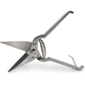 Goat Hoof Trimmers Sheep Hoof Trimming Shears Nail Clippers Stainless Steel Shrub Trimmer Floral Shears Gardening Scissors 9 Inch Long (Silver) By Vision Tek Med