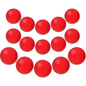 Skylety 20 Pieces Red Sponge Balls Soft Magic Sponge Balls Combo Close-Up Magic Street Classical Comedy Trick Props with Instructions(1.4 Inch 1.8 Inch)