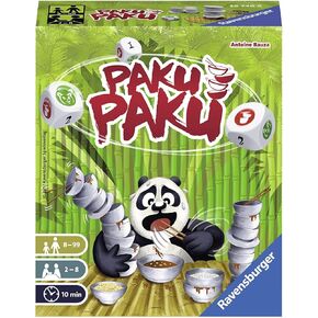 Ravensburger Paku Paku - Exciting Dice Game for Family Fun | Quick Play Time | Engaging Gameplay | Ideal for Group Activity | Sustainable Materials