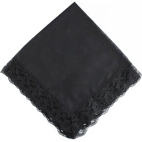 Lap Scarf with Lace Trim - Lap Skirt for Women in Church