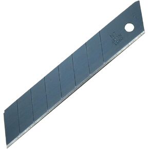 NT Cutter 18mm Heavy-Duty Ex tra-Sharp Black Snap-Off Blades, 50-Blade/Pack, 1 Pack (BL-51P), 58 degree