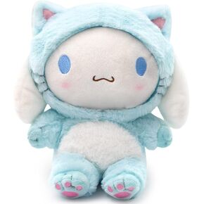 Cinnamoroll Plush Doll 8", Super Lovely Kitty My Melo Anime Plush Figure Toy, Perfect Cartoon Theme Party Favor for Girls Boys Children Fans Birthday Easter Gift, Blue