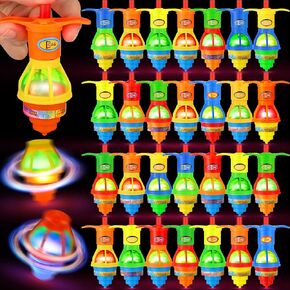 LED LED LED UP TOPS TOPS Launcher بحركة الجيروسكوب الملونة ألعاب وميض الجدة غودي غودي.