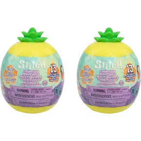 ما عليك سوى تشغيل Disney Stitch That So Stitch Collectible Figures Series 2 (حزمة) ، تمثال لغز 2 بوصة ، كبسولة أعمى ، ألعاب Kids للأعمار 3 حتى