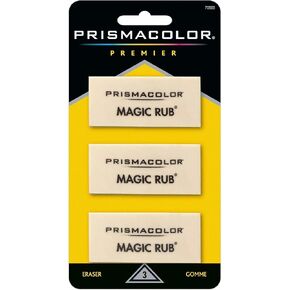 Prismacolor 70503 MAGIC RUB Art Eraser Vinyl 3/Pack