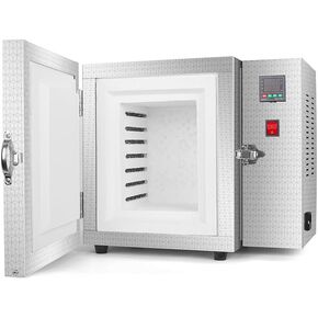 1500W Jewelry Casting Burnout Furnace Oven Machine, with Tongs and Gloves