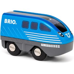 BRIO World – 36019 Pull Back Train | Toy Train for Kids Aged 3 Years Up