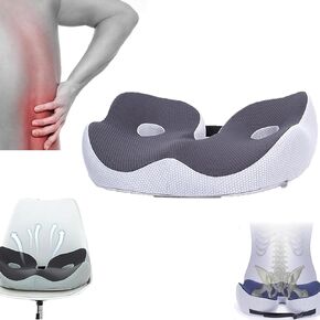 outfany ergoseat ، hilipert ergoseat ، وسادة مقعد رغوة الذاكرة Hilipert ، وسادة مقعد الرغوة في الذاكرة ويلناكس ، ليباي إيرغوسيت ، شيروم إرغوسيت ، للأشخاص المستقرون (1 ، رمادي)