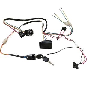 6V 12V Children Electric Car DIY Wires Harness Conversion Kit for Ride On Toy Cars Self-Made Power Wheels Conversion Harness Upgrade Kits Trax Replacement Parts