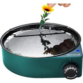 Electric Hot Glue Pot, 580ml Hot Glue Melting Pot for Crafiting with Temperature Control 212°F-392°F, Glue Skillet Able to Melt Glue Pieces and Glue Sticks (600, volts_of_alternating_current)