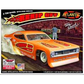 ATLANTIS TOY & HOBBY Rrrip Off Tom Daniel 1/32 Scale Snap Together Funny Car