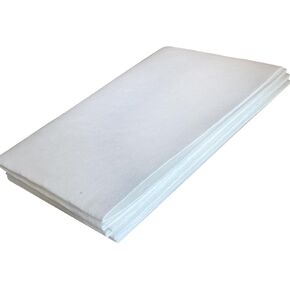 Ceramic Fiber Paper for Kiln Stove Furnace Glass Fusing, 24" x 33" x 0.08" Thick High Temperature Insulation Gasket or Liner, Easy to Cut / White-3 Pcs