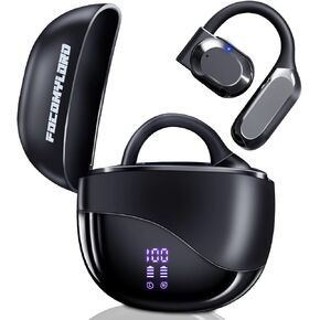 Language Translation Earbuds, 3-in-1 Translator Earbuds, Real-time Two-Way OWS Earbuds, HD Sound, Long Battery Life, fit iOS and Android, Ideal for Travel and Business, Black