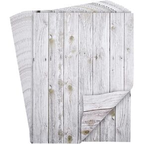 Best Paper Greetings 48 Sheets Rustic Wood Grain Stationery, Letter Writing Paper for Scrapbooking, Invitations, Crafts (8.5 x 11 Inches)