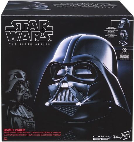 Star Wars The Black Series Darth Vader Premium Electronic Helmet in Saudi Arabia