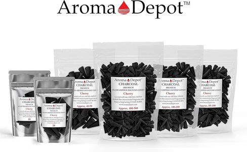 1'' Kush Charcoal TOPFLOW Incense Cones (85-100) in Saudi Arabia