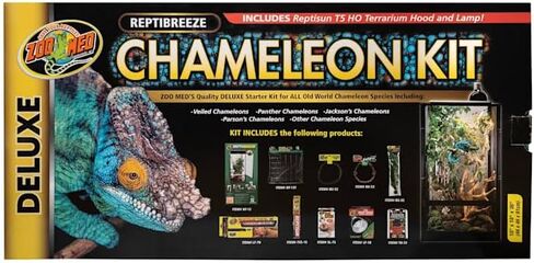 مجموعة Zoo Med Deluxe Chameleon in Kuwait